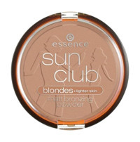 Essence Sun Club Matt Bronzing 01 Natural Mat Kompakt Pudra Koyu