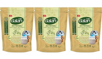 Dalan Zeytin Mucizesi Organik 3x1000 gr Granül Çamaşır Sabunu