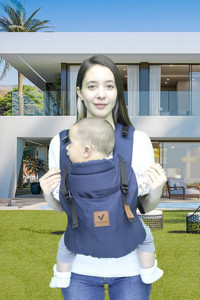 Vivolibaby Bel Destekli Mavi Sling