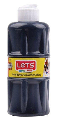 Lets L-5809 Siyah 250 ml Guaj Boya