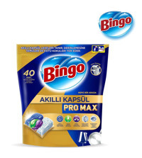 Bingo Akıllı Kapsül Pro Max Tablet Bulaşık Makinesi Deterjanı 40 Adet