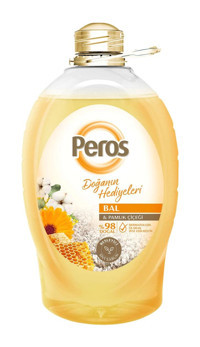 Peros Bal Pamuk Çiçeği Antibakteriyel Parabensiz Nemlendiricili 3.6 lt Sıvı Sabun