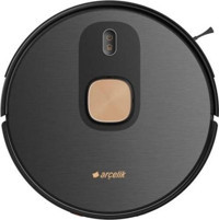 Arçelik Imperium Robo Rs 9221 Haritalı Moplu Hepa Filtreli Islak Kuru 5000 Pa Siyah Robot Süpürge