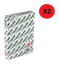 Ve-ge A4 80 gr 2x500 Yaprak 2 Top Beyaz Fotokopi Kağıdı