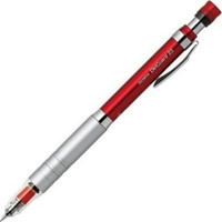 Zebra Delguard Type-Lx Silgili Plastik Metalik Kırmızı 0.5 mm Uçlu Versatil Kalem