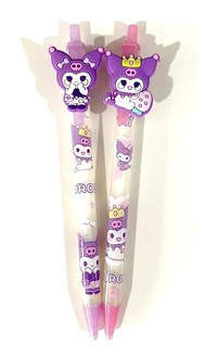 Taros Kuromi Plastik Neon Mor 0.7 mm Uçlu Versatil Kalem
