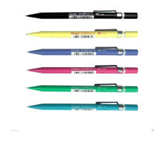 Pentel Sharplet-2 Silgili Plastik Neon Pembe 0.5 mm Uçlu Versatil Kalem