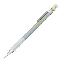 Pentel Graphgear 500 Silgili Metal Metalik Gri 0.9 mm Uçlu Versatil Kalem