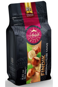 Anisah Coffee Kağıt Filtre Fındık Aromalı Arabica Öğütülmüş Filtre Kahve 250 gr