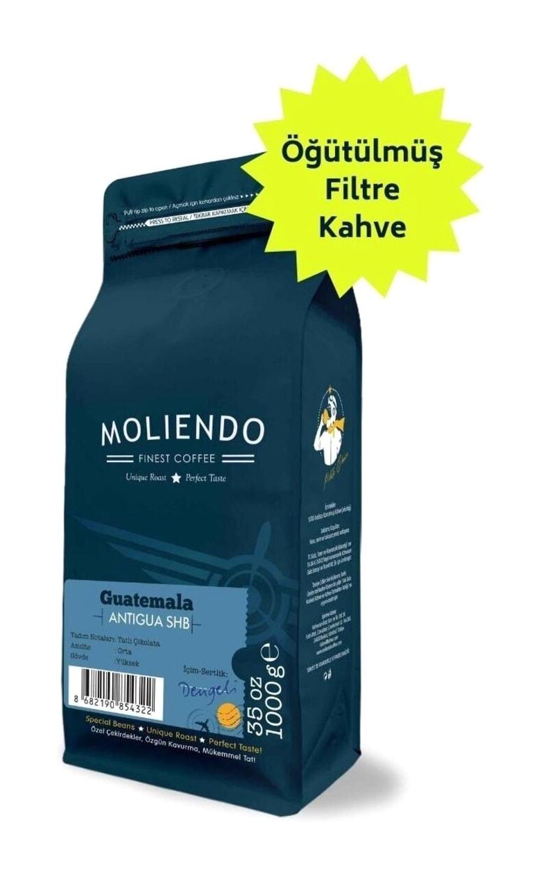 Moliendo Çikolata Aromalı Guatemala Arabica Öğütülmüş Filtre Kahve 1 kg