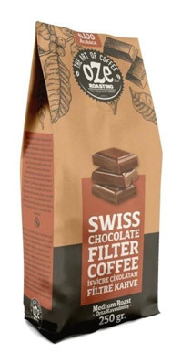 Oze Çikolata Aromalı Arabica Çekirdek Filtre Kahve 250 gr