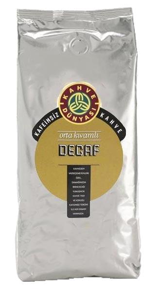 Kahve Dünyası Kafeinsiz Sade Çekirdek Filtre Kahve 1 kg