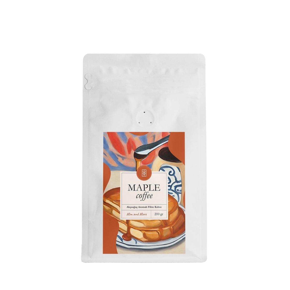 Mim And More Akçaağaç Aromalı Öğütülmüş Filtre Kahve 200 gr
