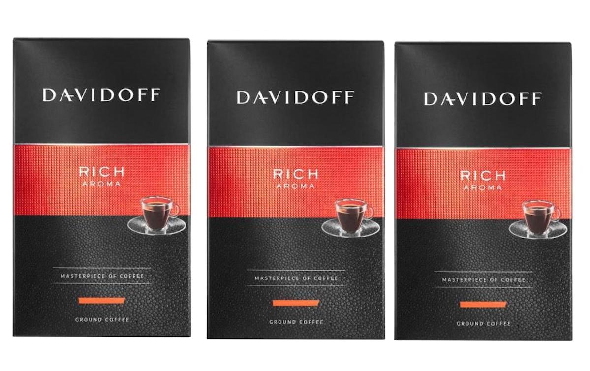 Davidoff Rich Aromalı Öğütülmüş Filtre Kahve 3x250 gr