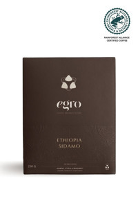 Egro Çiçek Aromalı Etiyopya Çekirdek Filtre Kahve 250 gr