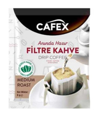 Cafexpress Sade Öğütülmüş Filtre Kahve 10x8 gr