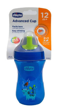 Chicco Kulpsuz 12 Ay+ 266 ml Alıştırma Bardağı Mavi
