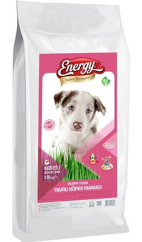 Energy Kuzu Etli Tüm Irklar Yavru Köpek Maması 15 kg