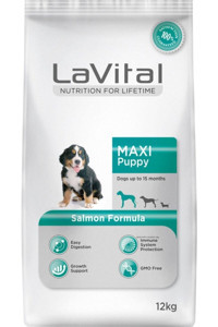 La Vital Somon Büyük Irk Yavru Köpek Maması 12 kg