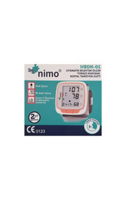 Nimo Hbdk-01 2 Kullanıcı 180 Ölçüm Hafızalı Konuşan Dijital Bilekten Tam Otomatik Tansiyon Aleti