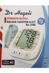Dr Hegeli Ba-4900 1 Kullanıcı 80 Ölçüm Hafızalı Konuşan Dijital Koldan Tam Otomatik Tansiyon Aleti