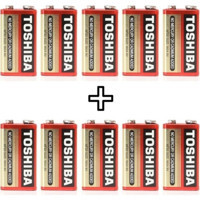 Toshiba Heavy Duty 6F22KG 9 V Pil 10'lu