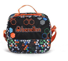 United Colors Of Benetton 3674 Yıkanabilir Organik Siyah Beslenme Çantası