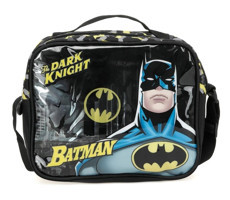 Obm 1226 Lisanslı Yıkanabilir Batman Siyah Beslenme Çantası