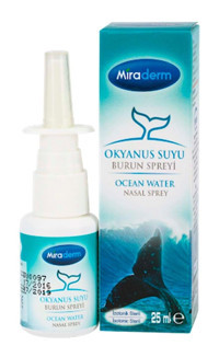Miraderm Okyanus Suyu Tekli Serum Fizyolojik 25 ml