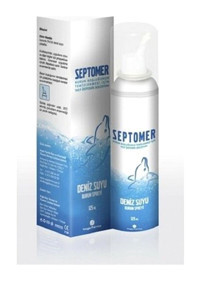 Septomer İzotonik Deniz Suyu Tekli Serum Fizyolojik 125 ml