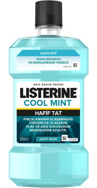 Listerine Cool Zero Alkolsüz Nane Aromalı 500 ml Ağız Gargarası