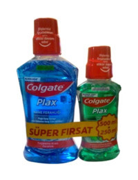 Colgate Plax Alkolsüz Nane Aromalı 500+250 ml Ağız Gargarası