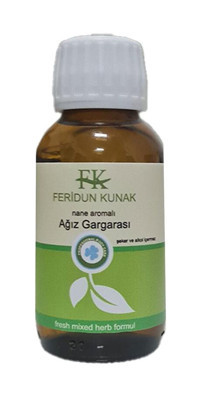 Feridun Kunak Alkolsüz Nane Aromalı Ağız Gargarası