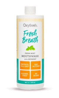 Oxyfresh Alkolsüz Florürsüz Nane Aromalı 473 ml Ağız Gargarası