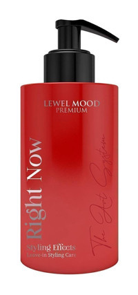 Lewel Mood Premium Right Now Silikonsuz Sülfatsız Onarıcı Keratinli Boyalı Saçlar Tüm Saçlar İçin Durulanmayan Kadın Saç Kremi 250 ml