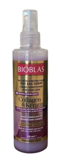 Bioblas Collagen & Keratin Kolajenli Keratinli Saç Kremi 200 ml