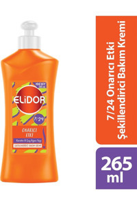 Elidor Onarıcı Etki Silikonsuz Sülfatsız Onarıcı Keratinli Boyalı Saçlar Tüm Saçlar İçin Durulanmayan Unisex Saç Kremi 265 ml