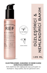 Ref Stockholm Get It Straight Silikonsuz Sülfatsız Kabarmayı Önleyen Keratinli Boyalı Saçlar Tüm Saçlar İçin Durulanmayan Erkek Saç Kremi 125 ml