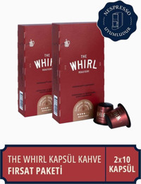 The Whirl Medium 2x10'lu Espresso Kapsül Kahve