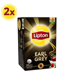 Lipton Earl Grey Demlik Poşet Çay 2x100'lü