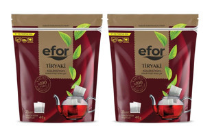 Efor Jumbo Tiryaki Siyah Demlik Poşet Çay 2x25'li