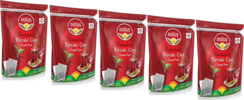 Doğuş Tiryaki Siyah Demlik Poşet Çay 5x25'li