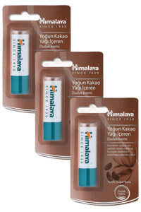 Himalaya Doğal Kakaolu Yetişkin Dudak Nemlendirici Balm 3x4.5 gr