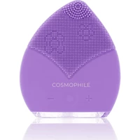 Cosmophile Tüm Ciltler İçin 1 Başlıklı Fırçalı Silikon Şarjlı Titreşimli Yüz Temizleme Cihazı Pembe