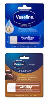 Vaseline Aromasız - Kakao Yağlı Yetişkin Dudak Nemlendirici Balm 2x4.8 gr