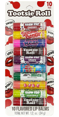 Taste Beauty Tootsie Roll Meyveli-Şekerli Yetişkin Dudak Nemlendirici Balm
