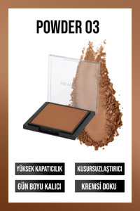 New Well 03 Tüm Ciltler İçin Terracota Mat Toz Pudra Koyu