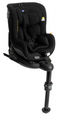 Chicco Seat2 Fit Isofixli-Emniyet Kemerli 360 Derece Dönen 0-36 kg Yatabilen Sürüş Yönü-Sürüş Yönü Tersi Oto Koltuğu Siyah