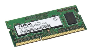 Elpida EBJ11UE6BASA-AE-E 1 GB DDR3 1x1 1066 MHz Ram