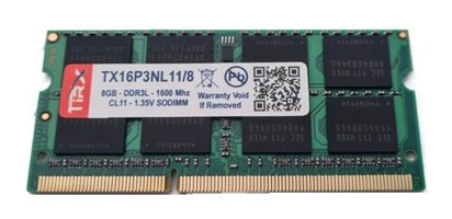 Tirx TX16P3NL11/8 8 GB DDR3L 1x8 1600 MHz Ram